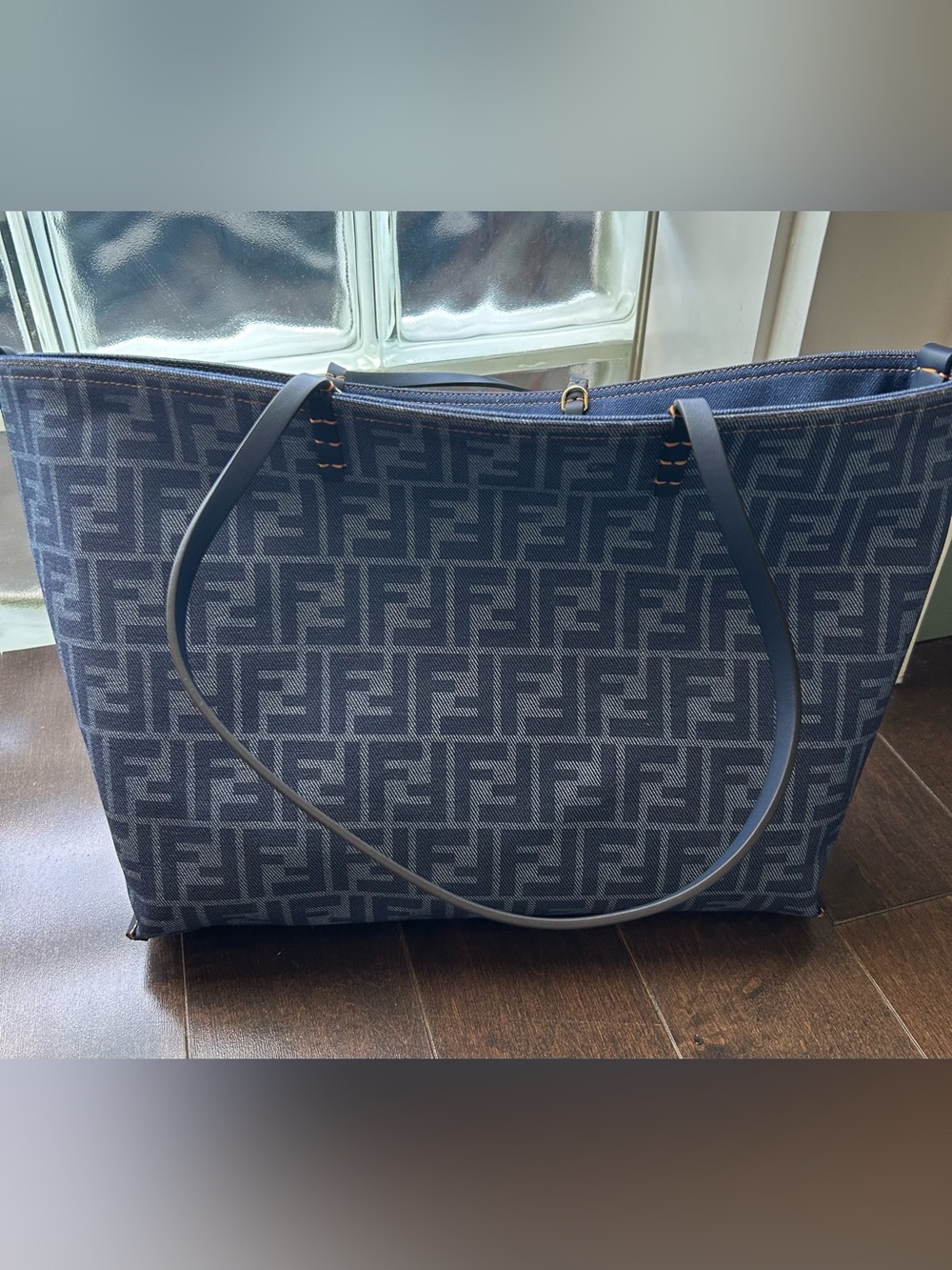 FENDI FF Jacquard Canvas Reversible Tote - New with Tags - Picture 7 of 11